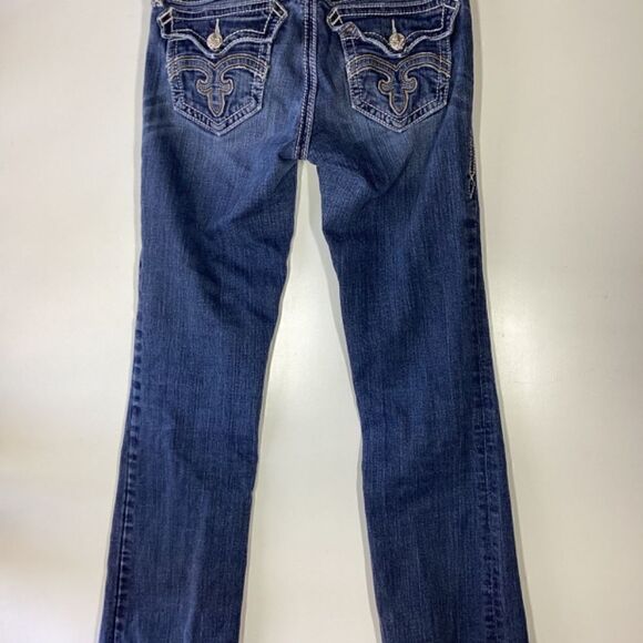 Rock Revival Debbie Bootcut Jeans Blue Size 28 - Picture 7 of 12